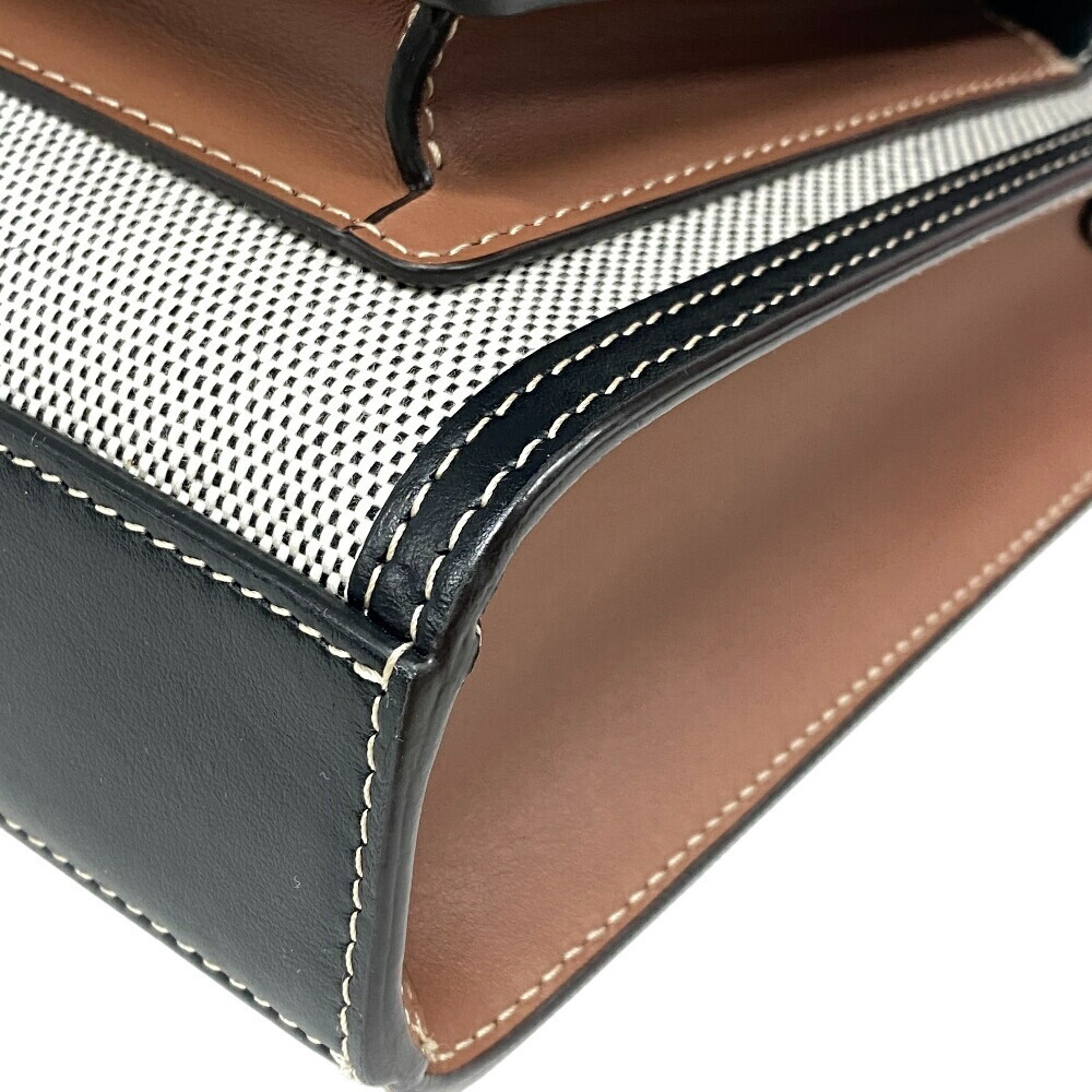 Burberry Horseferry Black Handbag Mini Tone High Two - Picture 7 of 10